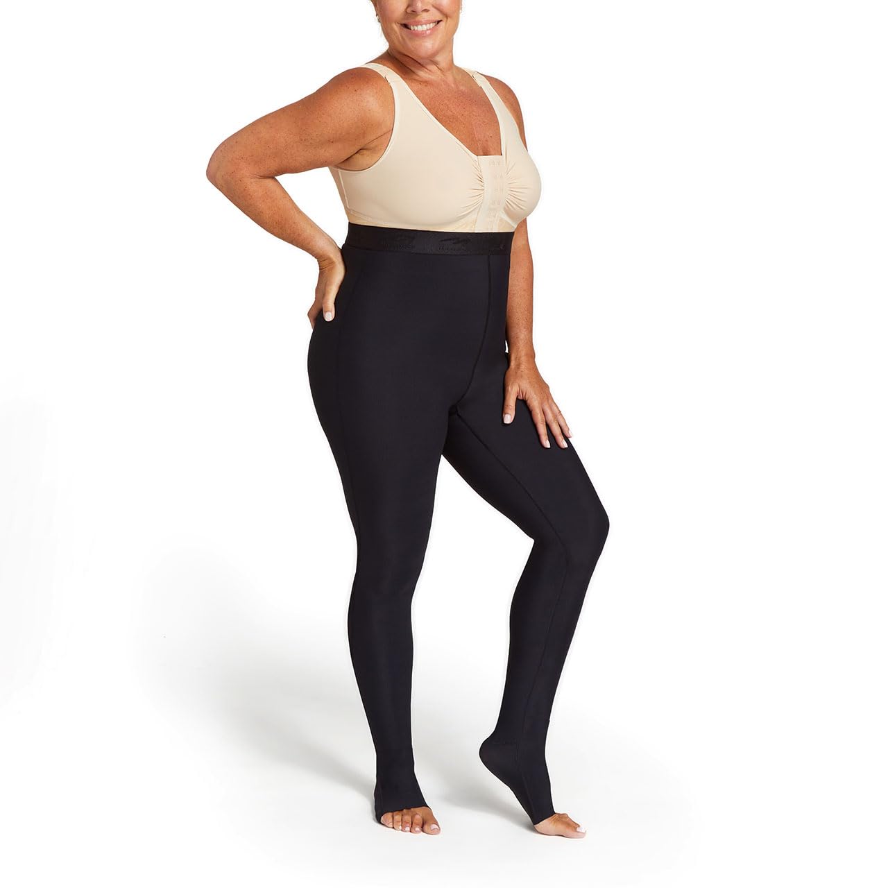 MARENA LIEMLMS Lipedema Mid-State Everyday Management Legging, 15-20 mmHg Compression - Image 4