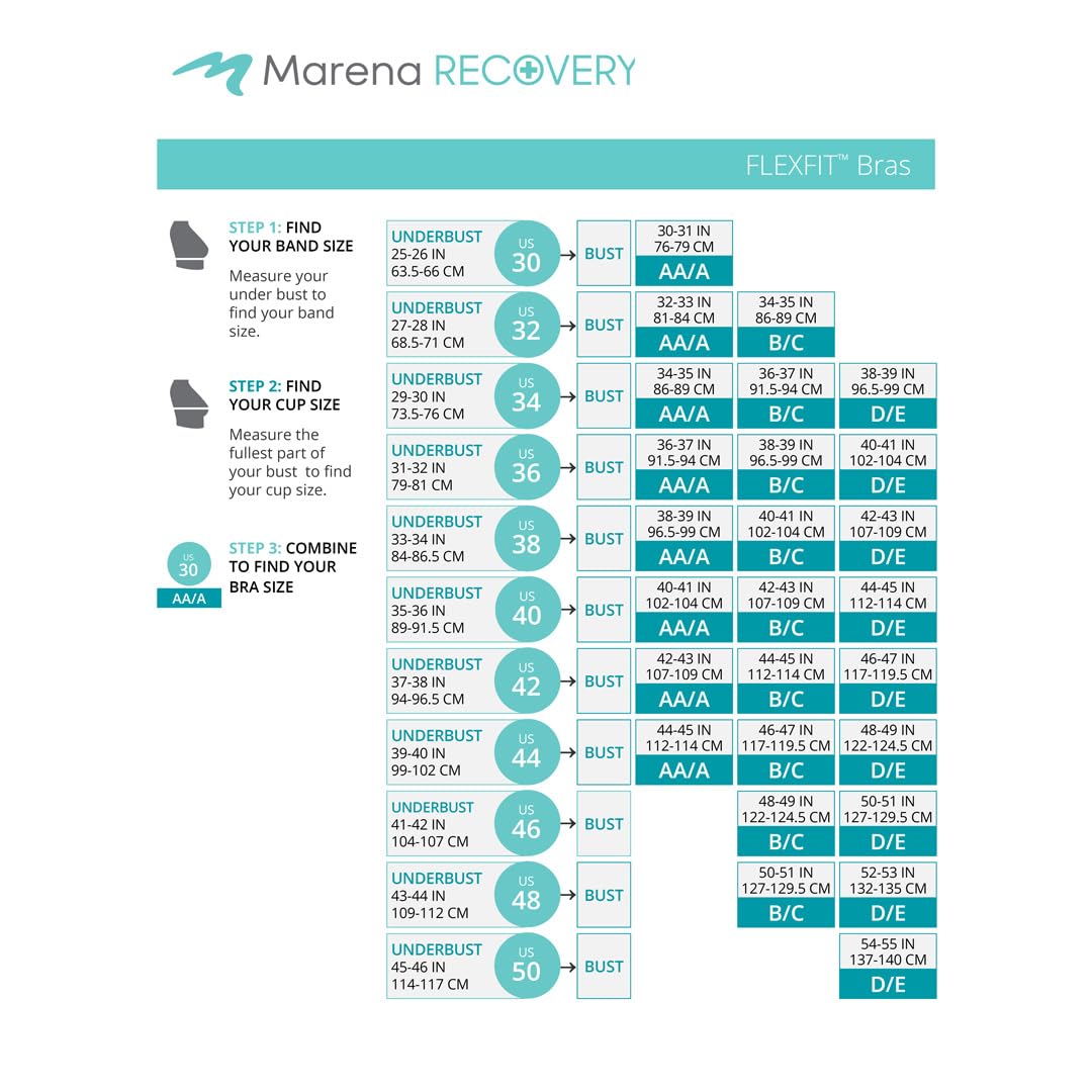 MARENA Ultra-High Coverage Bra - Post Surgical Compression Garment with Full Adjustability - Image 3